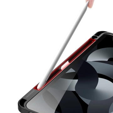 Dux Ducis Magi Hülle für iPad Air (5. Generation) / (4. Generation) Smart Cover mit Ständer und Aufbewahrung für Apple Pencil schwarz