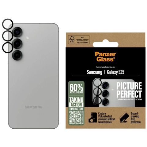 Загартоване скло для об'єктива камери PanzerGlass PicturePerfect для Samsung Galaxy S25