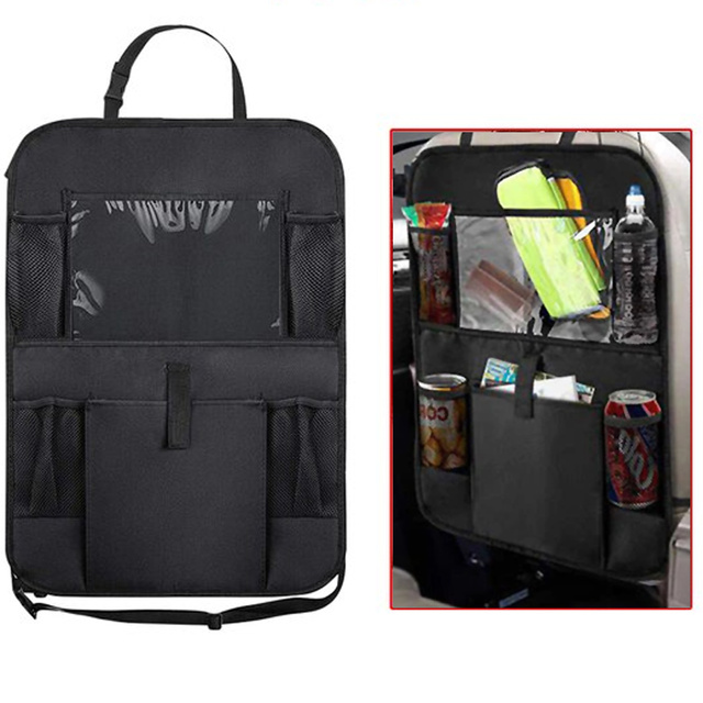 Organizér autosedačky Car Travel Cover Protector 2x Držiak na opierku hlavy 4v1