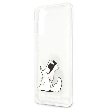 Karl Lagerfeld KLHCS21MCFNRC S21 G996 pevné pouzdro transparentní Choupette Fun