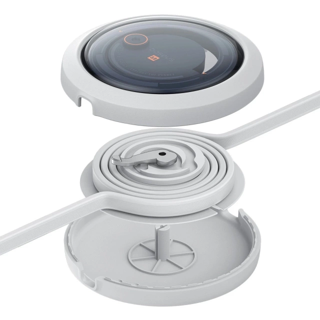 Baseus Free2Draw CB000084 zaťahovací USB-C - Lightning / USB-C / micro USB kábel 100W 1,1m - biely