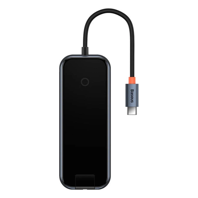 Концентратор 5w1 Baseus AcmeJoy серії USB-C до 2xUSB 3.0 USB 2.0 USB-C PD RJ45 (szary)