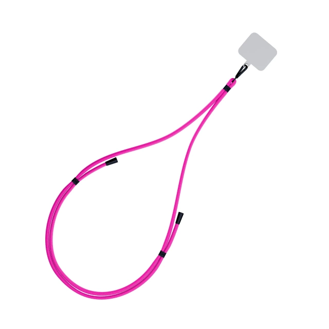 Univerzálna šnúrka pre smartfón 3mk EasyClip Pink (čierna)