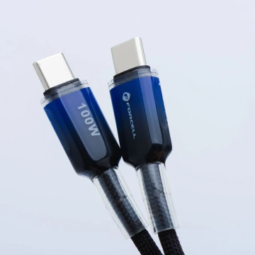 Kabel USB-C – USB-C 100W Forcell F-Energy Gradient 1 m C357 czarny
