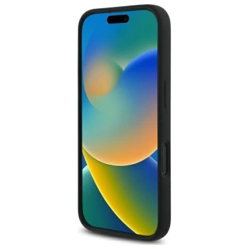 Чохол Mercedes-AMG Checkered Flag MagSafe для iPhone 16 6,1″ – чорний