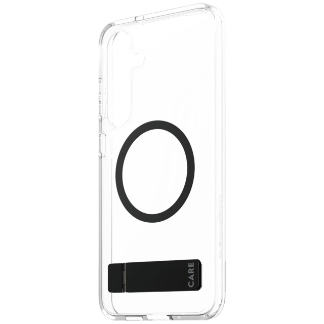 Etui CARE do Samsung Galaxy S25 by PanzerGlass Feature Kickstand QI Clear