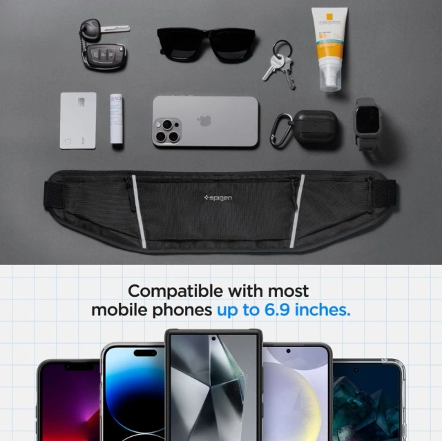 Нарукавна пов'язка Spigen A702 Dynamic Shield Black