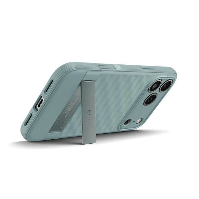 Etui Ochronne do iPhone 17 Pro Spigen Parallax ”S” MagSafe Sage Green