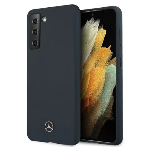 Чохол Etui Mercedes MEHCS21SSILNA до Samsung Galaxy S21 G991 Silicone Line
