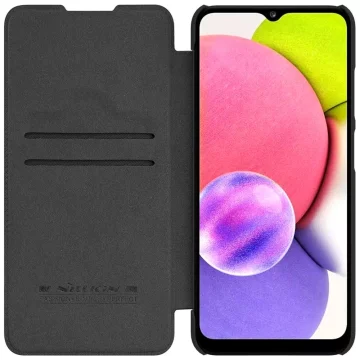 Nillkin Qin leather holster for Samsung Galaxy A03s black