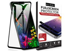 Tvrdené sklo Alogy na celú obrazovku pre LG G8 Black