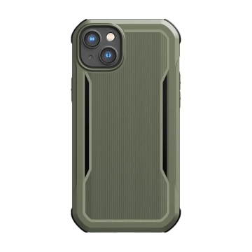 Pouzdro Raptic Fort na iPhone 14 Plus s pancéřovým krytem MagSafe zelené
