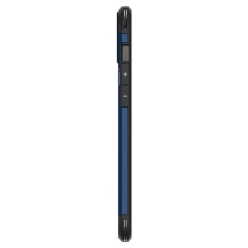 Spigen Tough Armor MagSafe case with stand for iPhone 15 Plus - blue