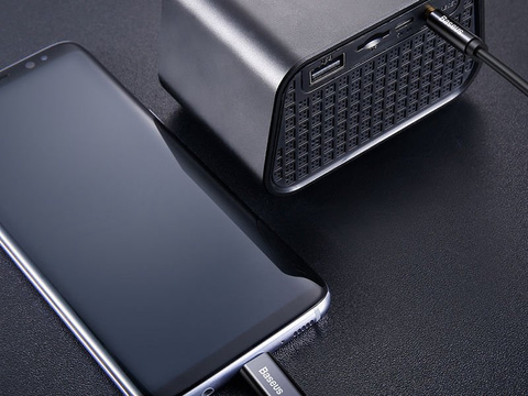 Baseus usb-c Type C Jack 3.5 Audio кабель 120 см M01 чорний
