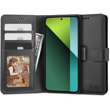Wallet Case Wallet for Xiaomi Redmi Note 13 Pro 5G / Small X6 5G Black
