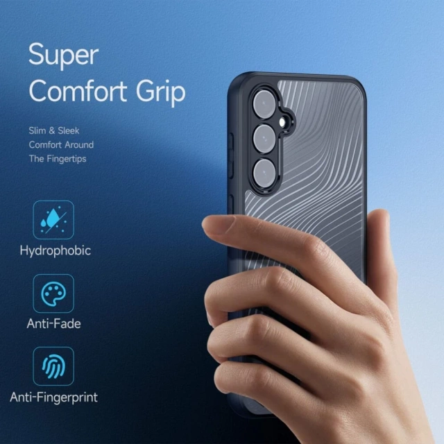 DUX DUCIS Aimo case - броньований чохол для Samsung Galaxy S23 FE, чорний