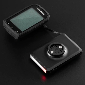 Lampka Rockbros JP008 150 lm + powerbank 5000 mAh IPX6 pod licznik – czarna