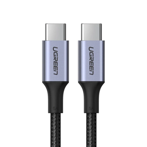 Ugreen cable USB Type C - USB Type C Power Delivery 100W Quick Charge FCP 5A 3m gray (90120 US316)
