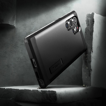 Накладка Spigen Tough Armor для Samsung Galaxy S22 Ultra Black