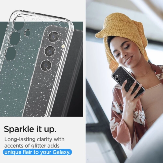 Etui Spigen Liquid Crystal do Samsung Galaxy S24 Plus Glitter Crystal