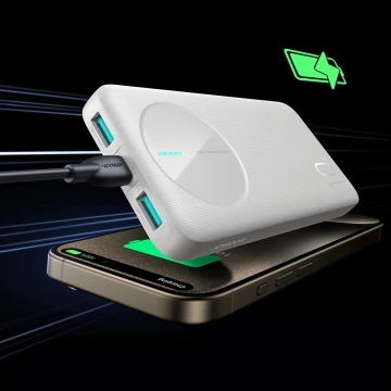 Зовнішній акумулятор Joyroom 10000mAh 12W 3 порти швидкої та безпечної зарядки