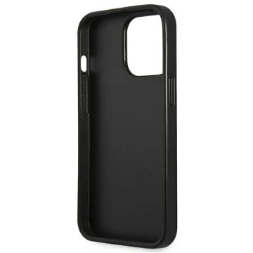 Etui Guess GUHCP13XPSATLG pro iPhone 13 Pro Max 6,7" pevný obal Saffiano Triangle Logo