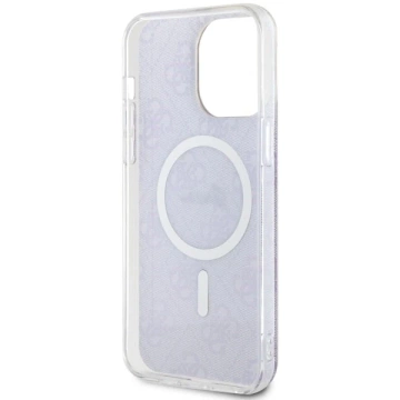 Guess GUHMP14XH4STU pouzdro na telefon pro Apple iPhone 14 Pro Max 6,7" fialové/fialové pevné pouzdro 4G MagSafe