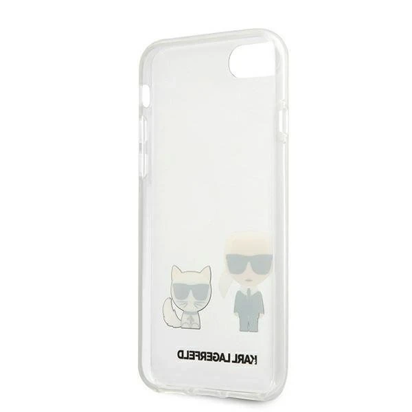Handyschutzhülle Karl Lagerfeld KLHCI8CKTR für Apple iPhone 7/8/ SE 2020/2022 Hardcase Transparent Karl