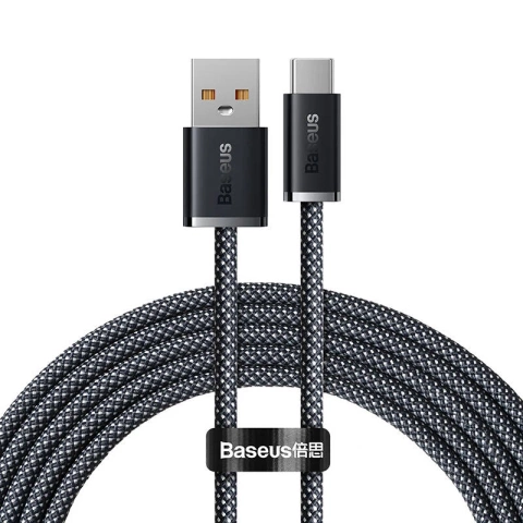 Baseus Dynamic Series USB na USB-C kabel, 100W, 2m (černý)