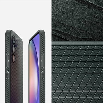 Чохол для телефону Spigen Liquid Air для Samsung Galaxy A54 5G Abyss Green Glass