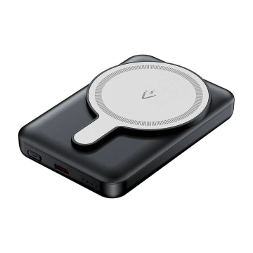 Vention FHSB0 Magnetische Powerbank 5000 mAh 20 W USB-A auf USB-C Kabel (Schwarz)