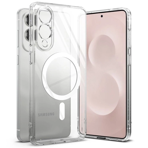 Etui do Samsung Galaxy S25 Edge Ringke Fusion Magnetic MagSafe Clear