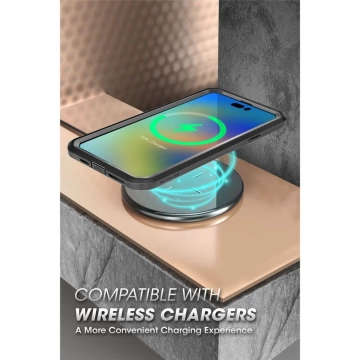 Etui Supcase Unicorn Beetle Pro für Apple iPhone 14 Pro Max Schwarz