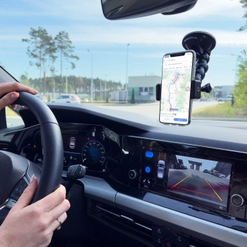 Кріплення на присоску GoPro для GoPro, DJI, Insta360, SJCam, адаптер смартфона Eken (автомобільна присоска GoPro)