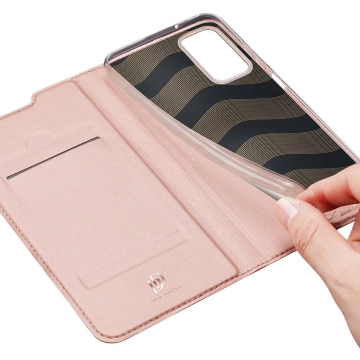 Dux Ducis Skin Pro Holster Cover pro Samsung Galaxy A03s růžový