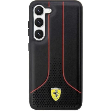 Чохол Ferrari для Samsung Galaxy S23 HardCase Perforated 296-P чорний