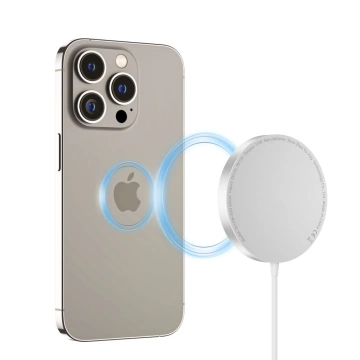 Nabíjačka MagSafe Tech-Protect QI15W-A30 strieborná 15W