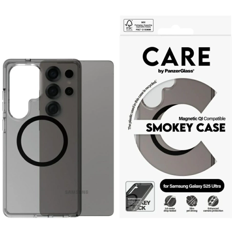 Pouzdro na Samsung Galaxy S25 Ultra CARE od PanzerGlass Flagship Urban Combat QI
