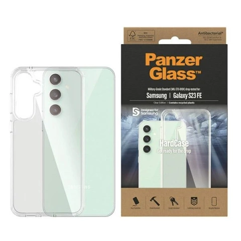Kryt na Samsung Galaxy S23 FE PanzerGlass HardCase Antibakteriálny, číry