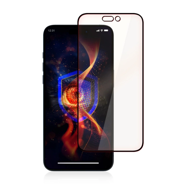 Tvrdené sklo proti modrému svetlu pre Apple iPhone 15 / iPhone 16 - 3mk ochrana očí