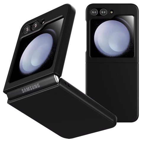 Чохол для Samsung Galaxy Z Flip 6 Alogy Thin Case захисна накладка на телефон чорний матовий