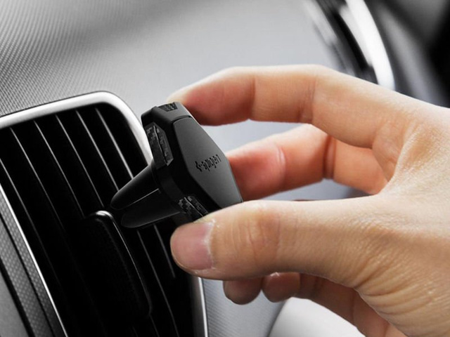 Spigen Kuel QS11 magnetic car holder for black grille