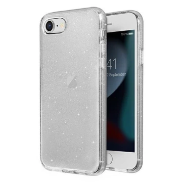 Чохол UNIQ LifePro Xtreme iPhone SE 2022 / SE 2020/7/8 прозорий / мішура прозорий