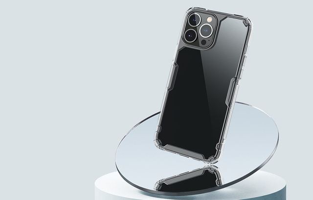 Pouzdro Nillkin Nature TPU Pro pro Apple iPhone 14 Pro Max (bílé)