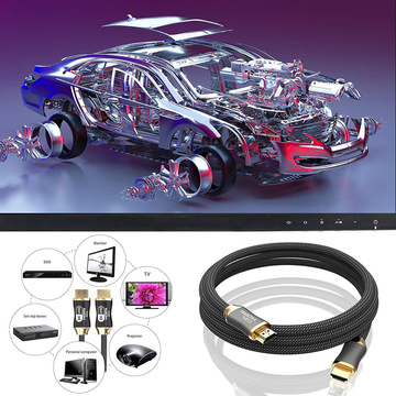 3m cable HDMI-HDMI 2.1 8K 60Hz 4K 120Hz cable for transmission of image and sound Premium HQ