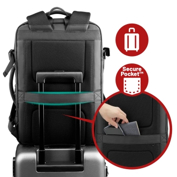 Case for Apple iPhone 16 Pro Max Alogy MagSafe Hybrid Matte Case with Lens Protection Black