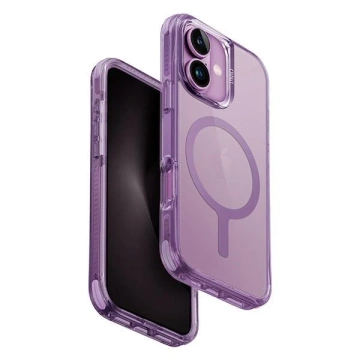 UNIQ Combat iPhone 16 6.1" Magclick Charging Case Pink/Grape Pink