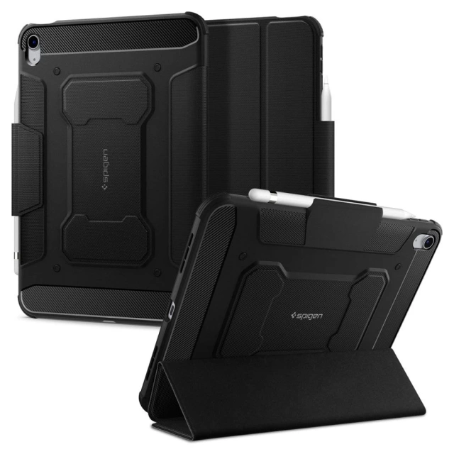 Pouzdro na tablet Spigen Rugged Armor "PRO" pro Apple iPad 10.9 2022 ČERNÉ