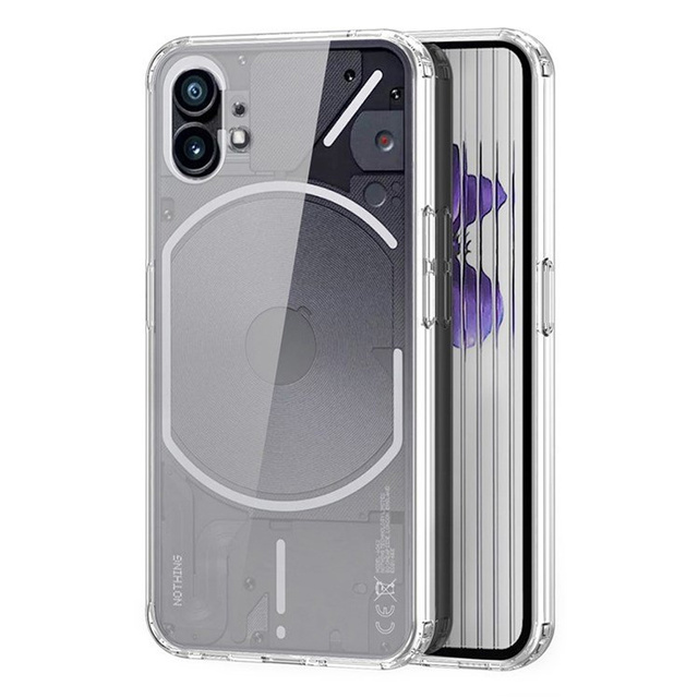 Ochranný kryt puzdra Alogy Hybrid Clear Case for Nothing Phone 1 Transparent
