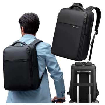 Pouzdro pro Apple iPhone 16 Pro Max Alogy MagSafe Hybrid Matte Case Matte Cover with Lens Protection Black